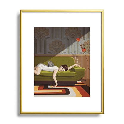 Waiting Game Framed Art Print Gallery Image 89