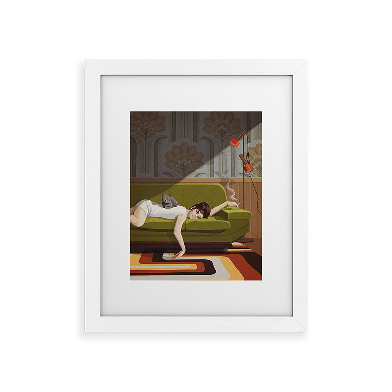 Waiting Game Framed Art Print Gallery Image 51