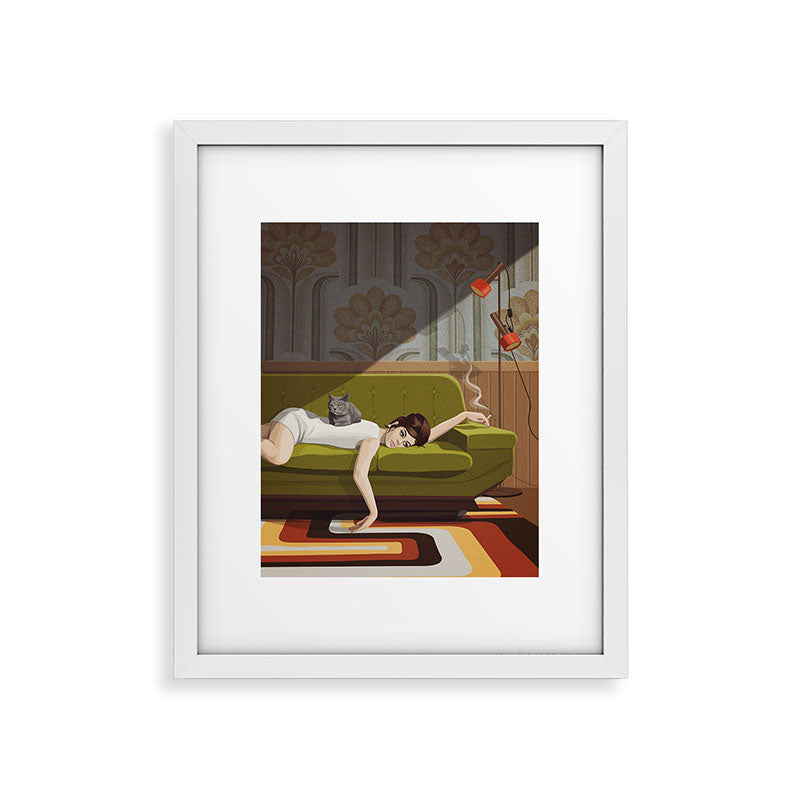 Waiting Game Framed Art Print Gallery Image 23
