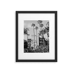 Beverly Hills Hotel, California black and white photograph / black and white photography Framed Art Print Gallery Image 1