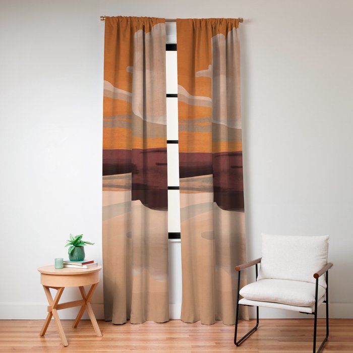 Abstract Art Landscape 70 Window Curtain Gallery Image 8