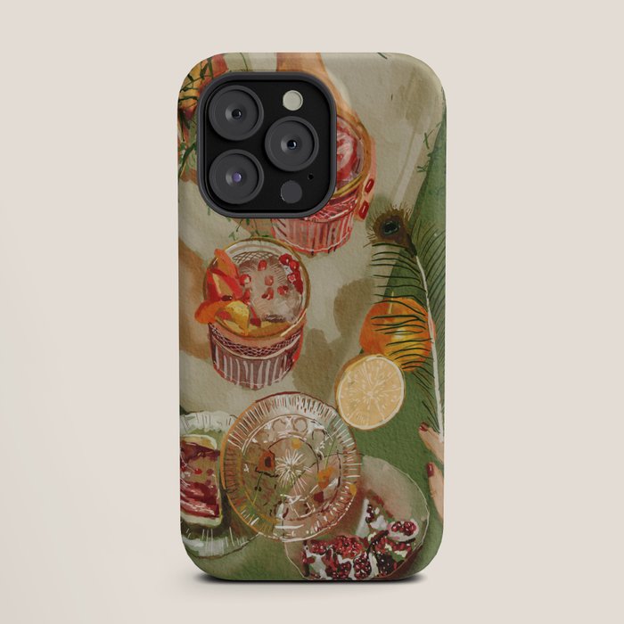 The magic of pomegranate cocktails iPhone Case Gallery Image 19