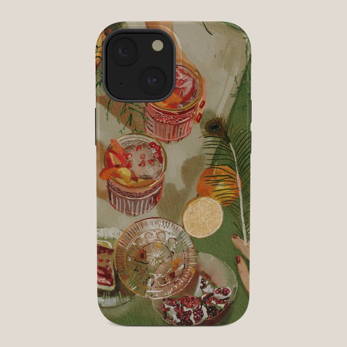 The magic of pomegranate cocktails iPhone Case Gallery Image 34