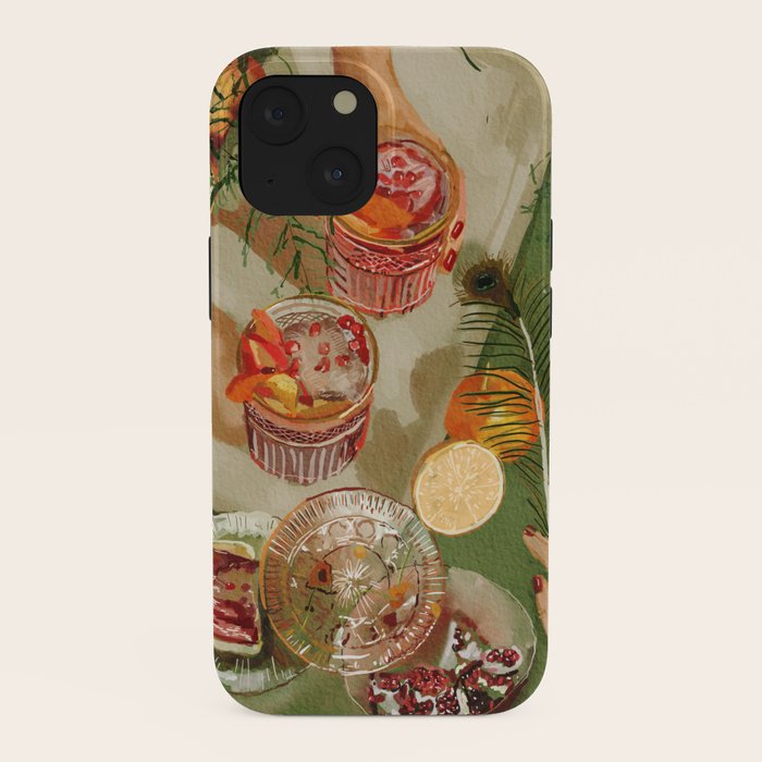 The magic of pomegranate cocktails iPhone Case Gallery Image 38