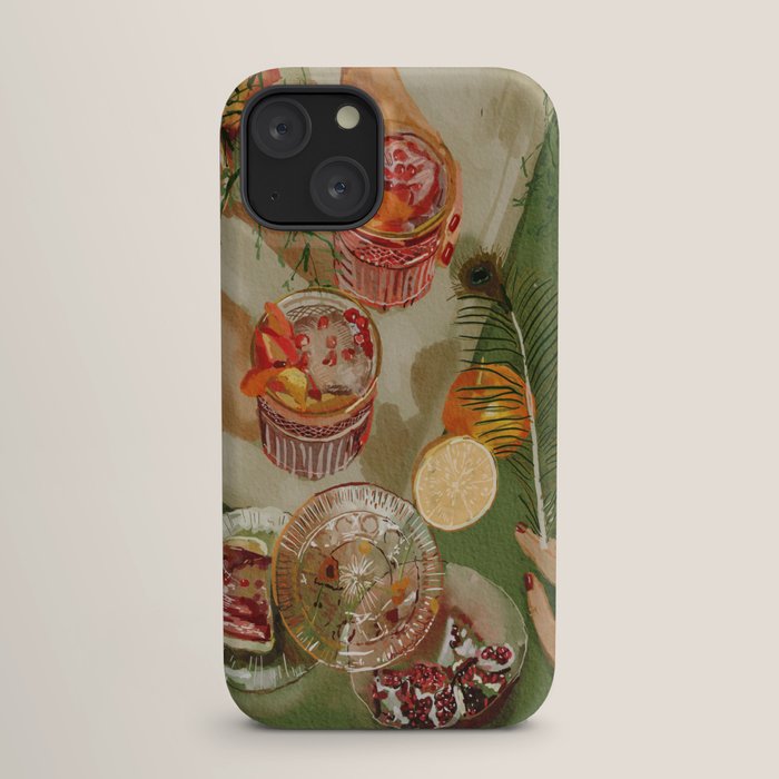 The magic of pomegranate cocktails iPhone Case Gallery Image 17