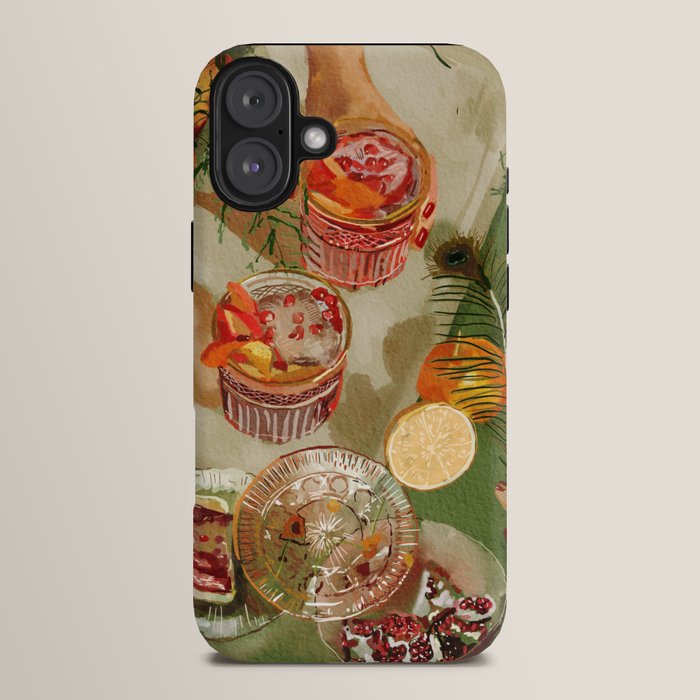 The magic of pomegranate cocktails iPhone Case Gallery Image 14