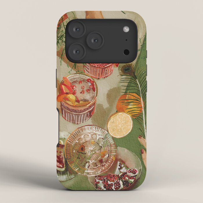 The magic of pomegranate cocktails iPhone Case Gallery Image 3