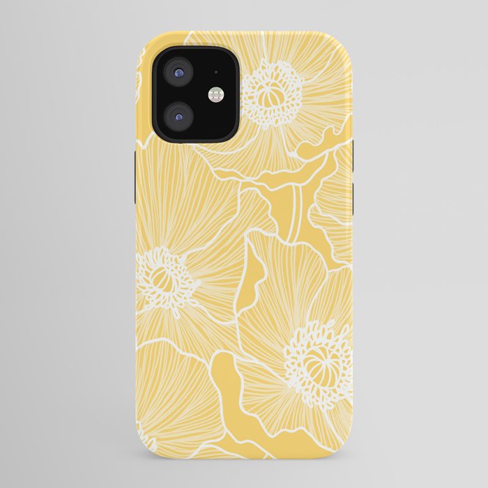 Sunshine Yellow Poppies iPhone Case Gallery Image 41
