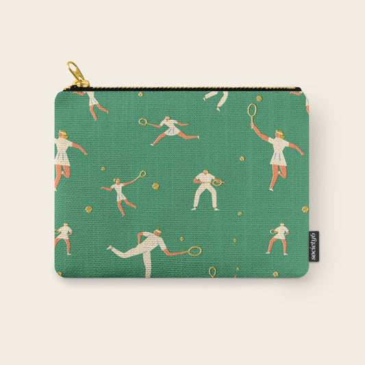 Tennis players Carry All Pouch Gallery Image 1