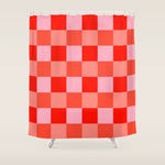 Summer squares Shower Curtain Gallery Image 1