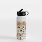Baby Cheetah - Colorful Water Bottle Gallery Image 1