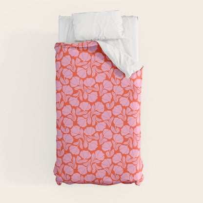 Boho Blooms - Pink Duvet Cover Gallery Image 9