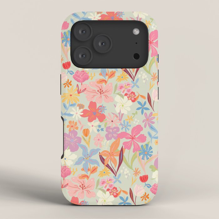 Modern Flowers iPhone Case Gallery Image 3