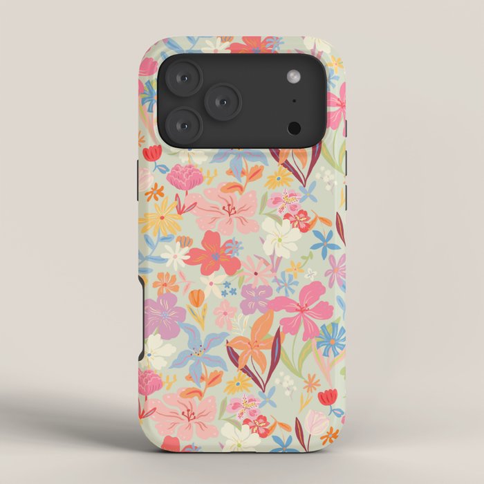 Modern Flowers iPhone Case Gallery Image 4