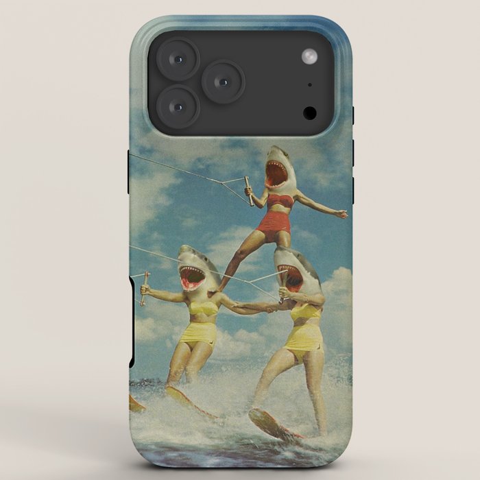 On Evil Beach - Shark Attack iPhone Case Gallery Image 8