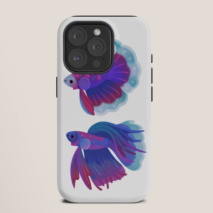 Blue Betta iPhone Case Gallery Image 11