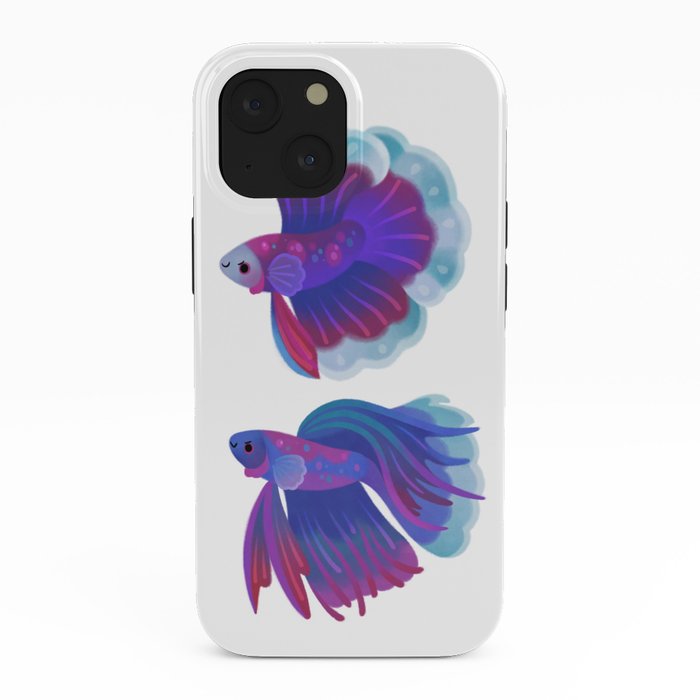 Blue Betta iPhone Case Gallery Image 38
