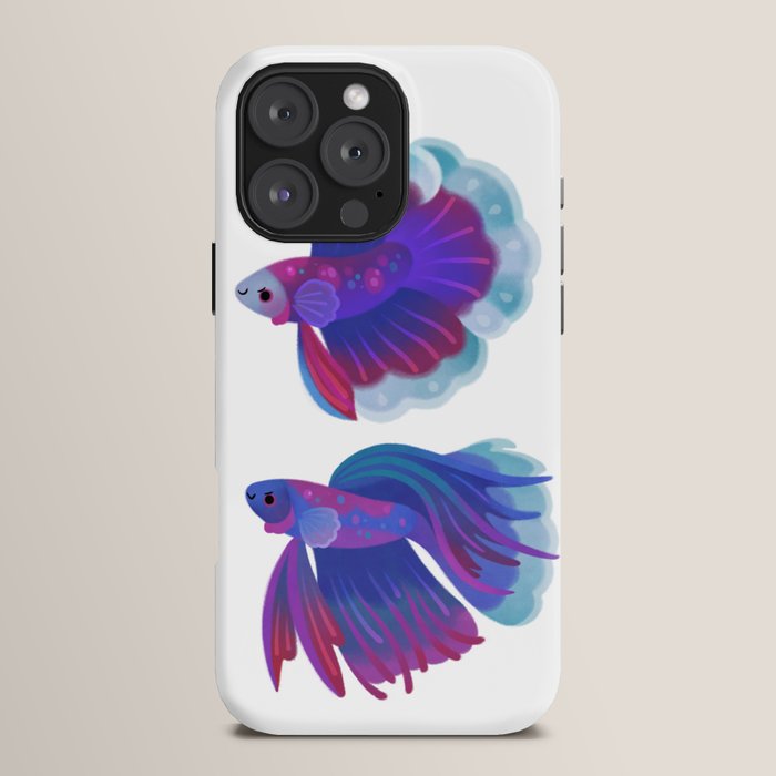 Blue Betta iPhone Case Gallery Image 16