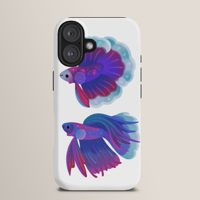 Blue Betta iPhone Case Gallery Image 13