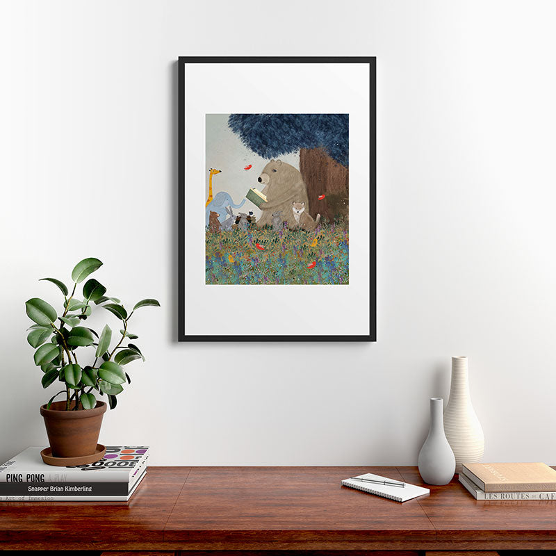 once upon a time Framed Art Print Gallery Image 8