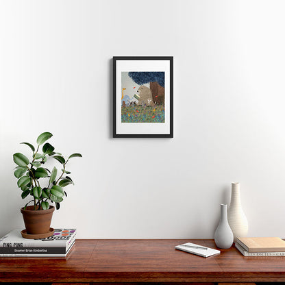 once upon a time Framed Art Print Gallery Image 4