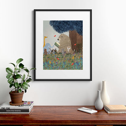 once upon a time Framed Art Print Gallery Image 9
