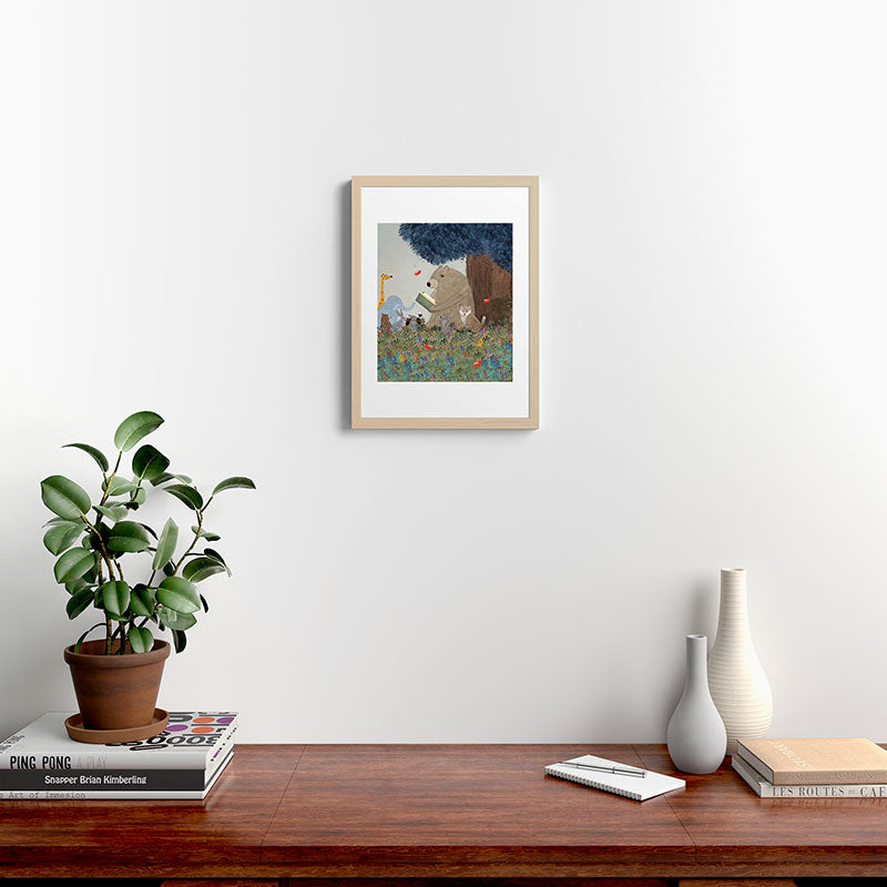 once upon a time Framed Art Print Gallery Image 23