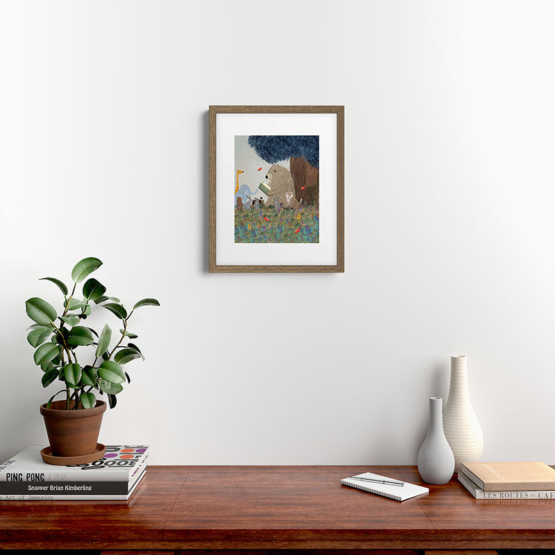 once upon a time Framed Art Print Gallery Image 15