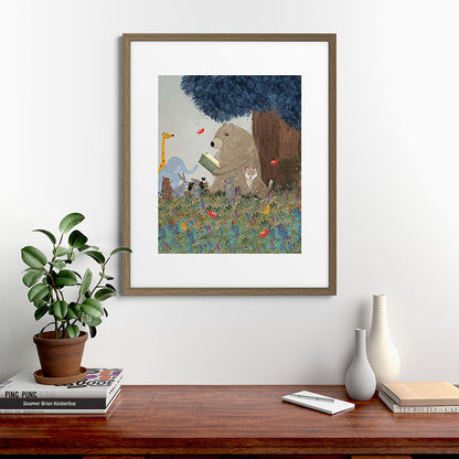 once upon a time Framed Art Print Gallery Image 58