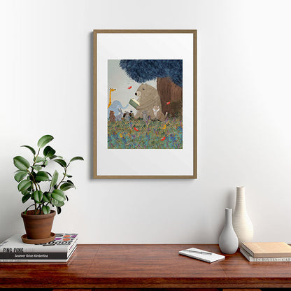 once upon a time Framed Art Print Gallery Image 18