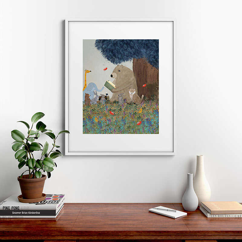 once upon a time Framed Art Print Gallery Image 39