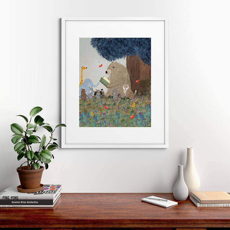once upon a time Framed Art Print Gallery Image 76