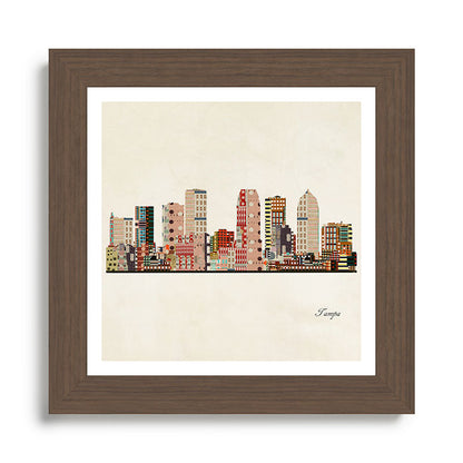 tampa skyline Framed Art Print Gallery Image 57