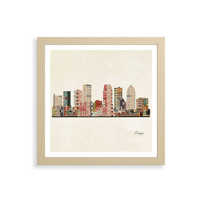 tampa skyline Framed Art Print Gallery Image 71