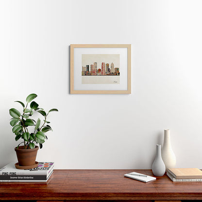 tampa skyline Framed Art Print Gallery Image 63