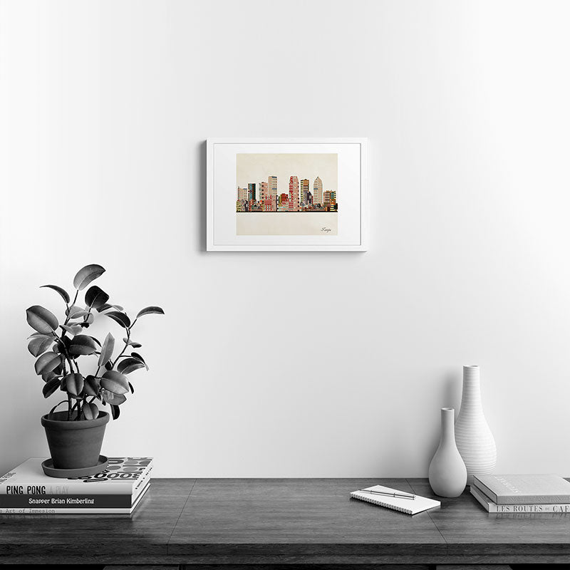 tampa skyline Framed Art Print Gallery Image 32