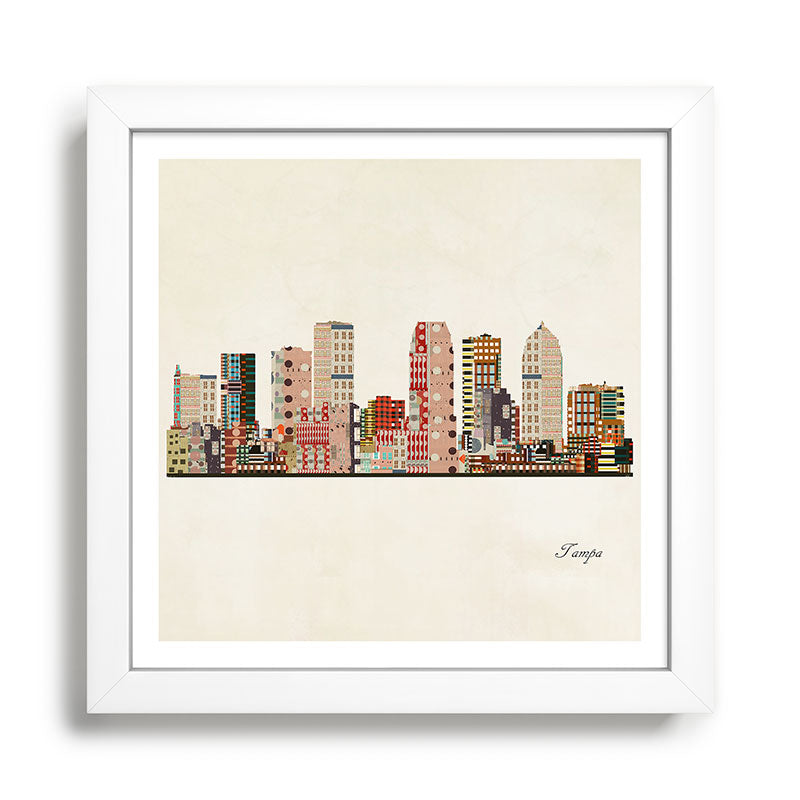 tampa skyline Framed Art Print Gallery Image 35