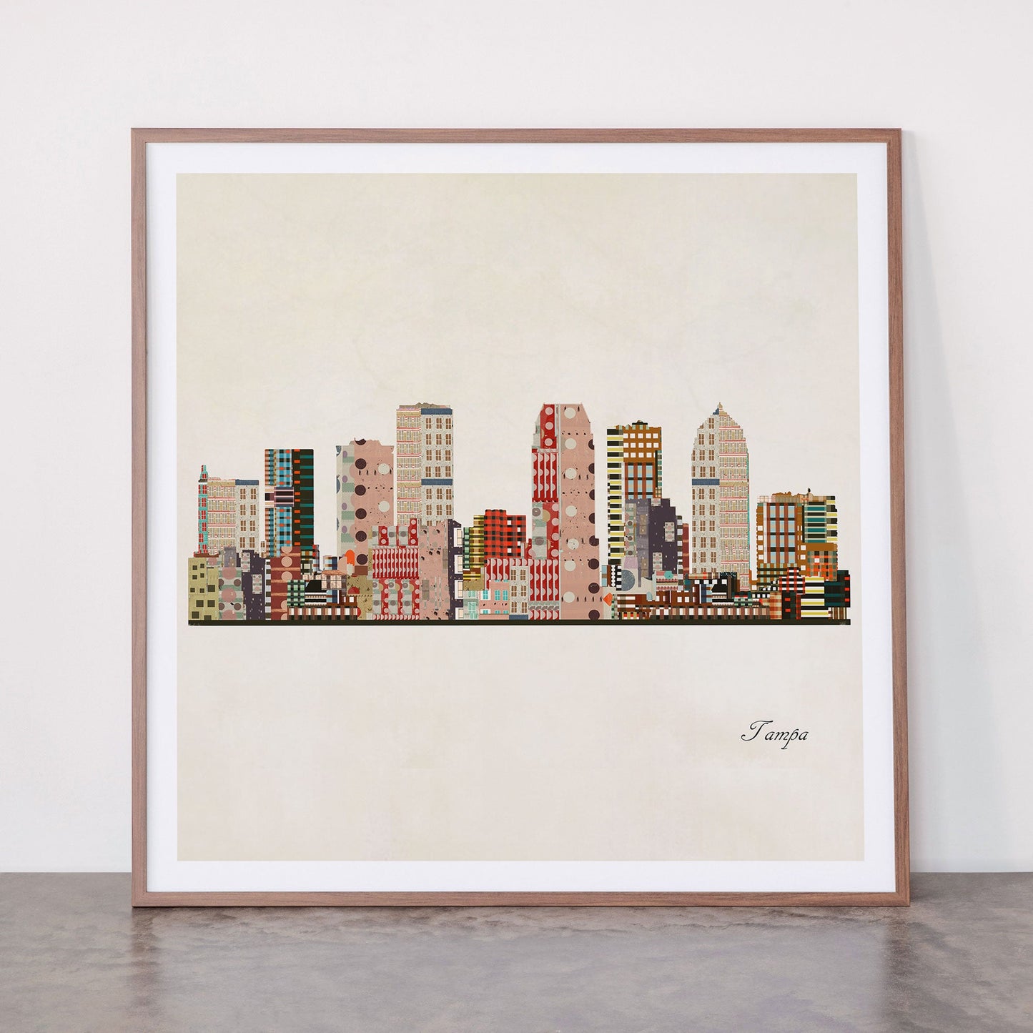 tampa skyline Framed Art Print Gallery Image 21