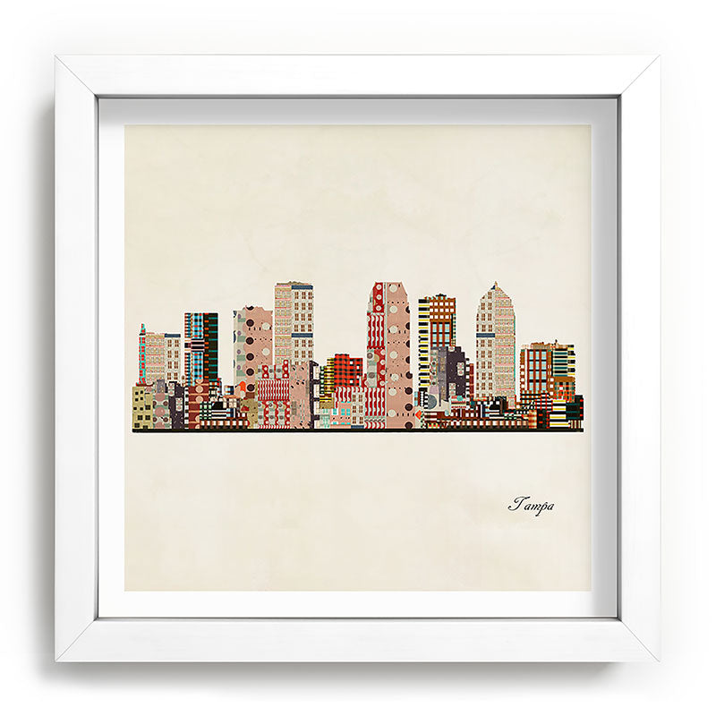 tampa skyline Framed Art Print Gallery Image 114
