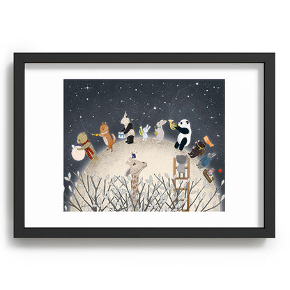 the moon song Framed Art Print Gallery Image 81