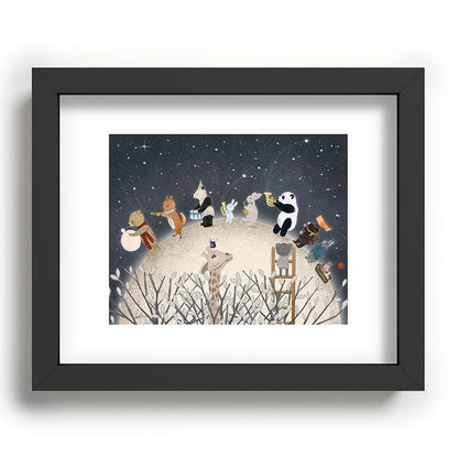 the moon song Framed Art Print Gallery Image 78
