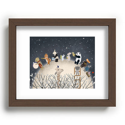 the moon song Framed Art Print Gallery Image 86