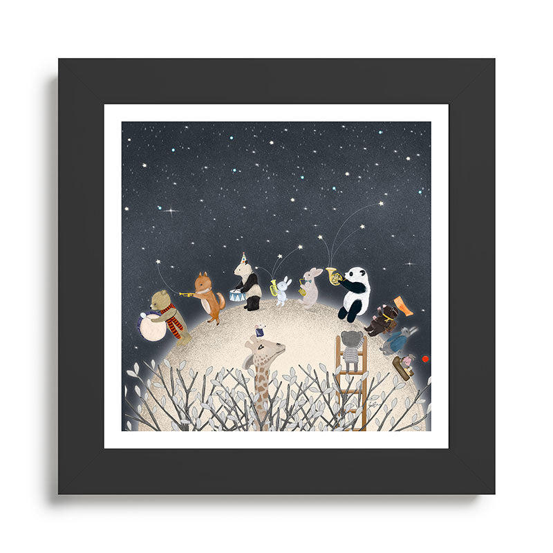 the moon song Framed Art Print Gallery Image 46