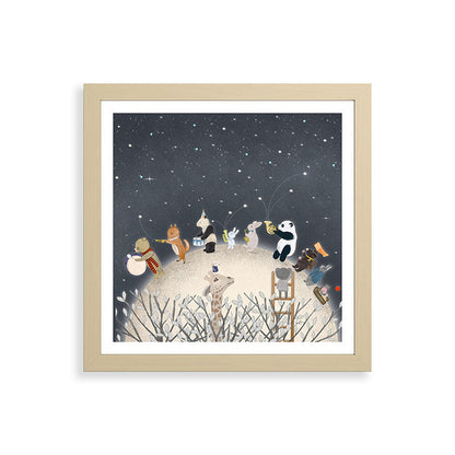 the moon song Framed Art Print Gallery Image 71