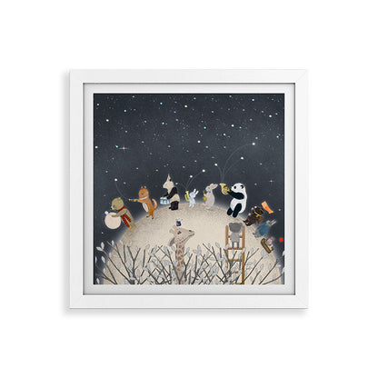 the moon song Framed Art Print Gallery Image 82