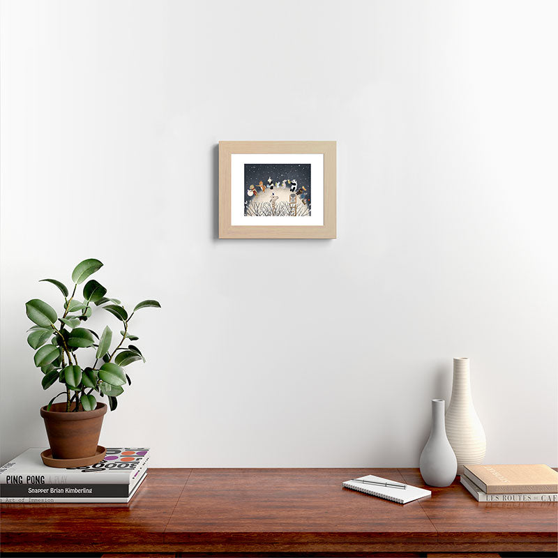 the moon song Framed Art Print Gallery Image 61