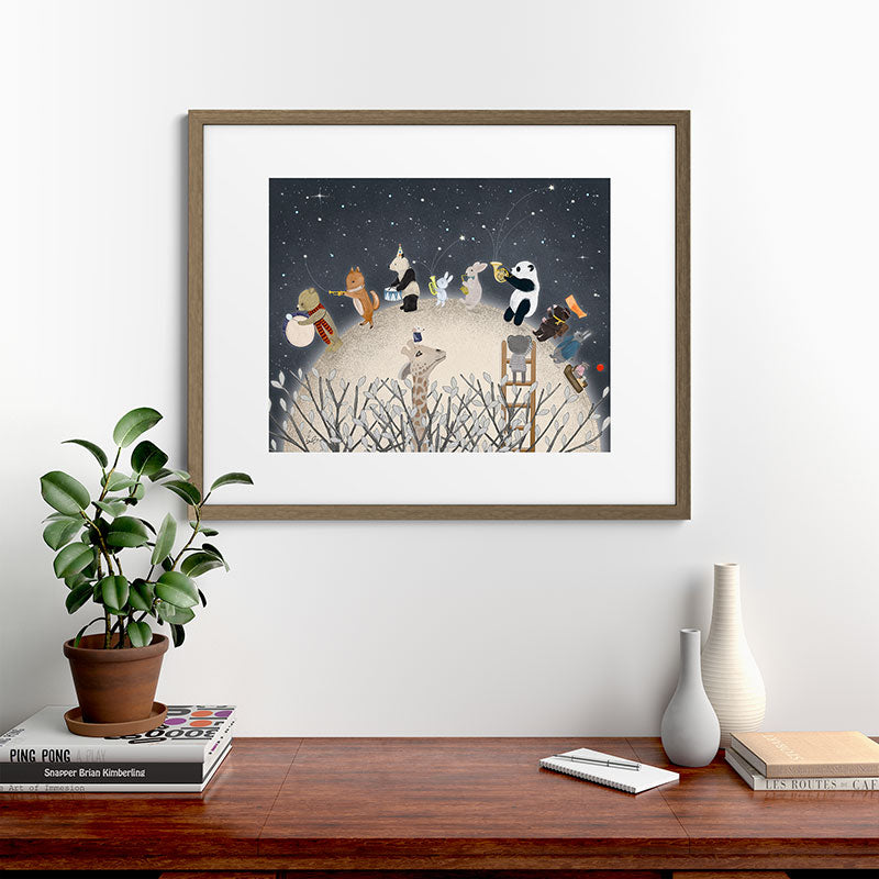 the moon song Framed Art Print Gallery Image 58