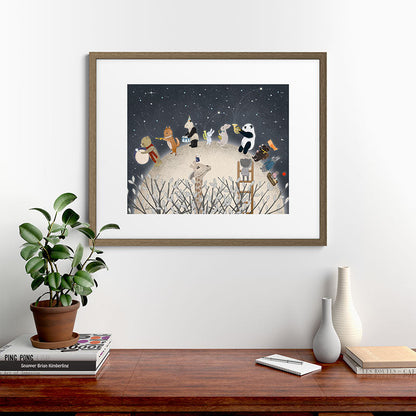 the moon song Framed Art Print Gallery Image 58