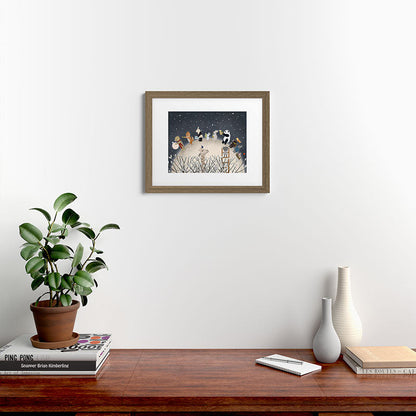 the moon song Framed Art Print Gallery Image 53