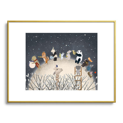 the moon song Framed Art Print Gallery Image 125
